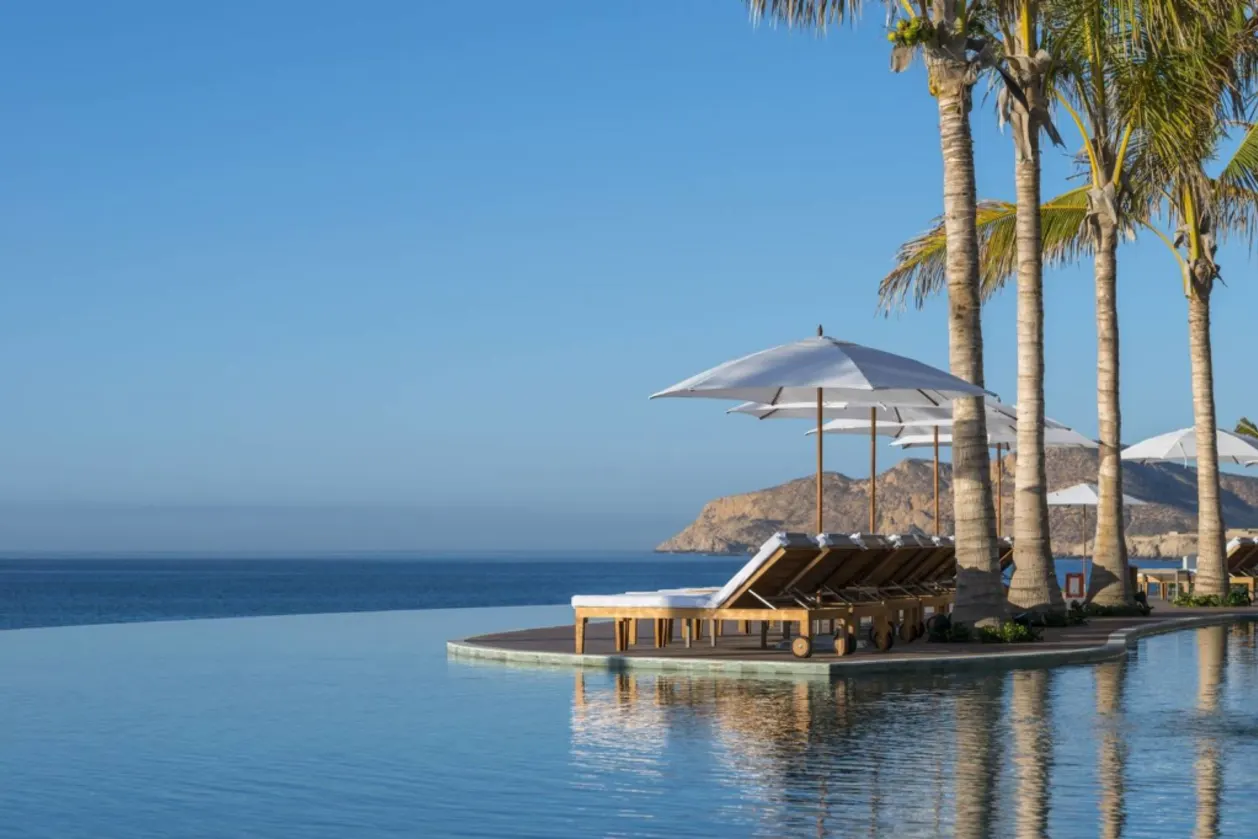 Infinity pool at Grand Velas hotel in Cabo